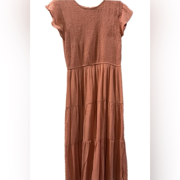 Women’s dress. Sweet Wanderer. X-Large. Pink/peach. - Picture 1 of 4